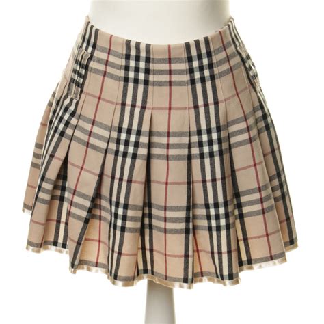 burberry skirt plaid womens|burberry pleated girls skirts.